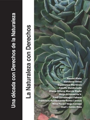 cover image of Una década con Derechos de la Naturaleza